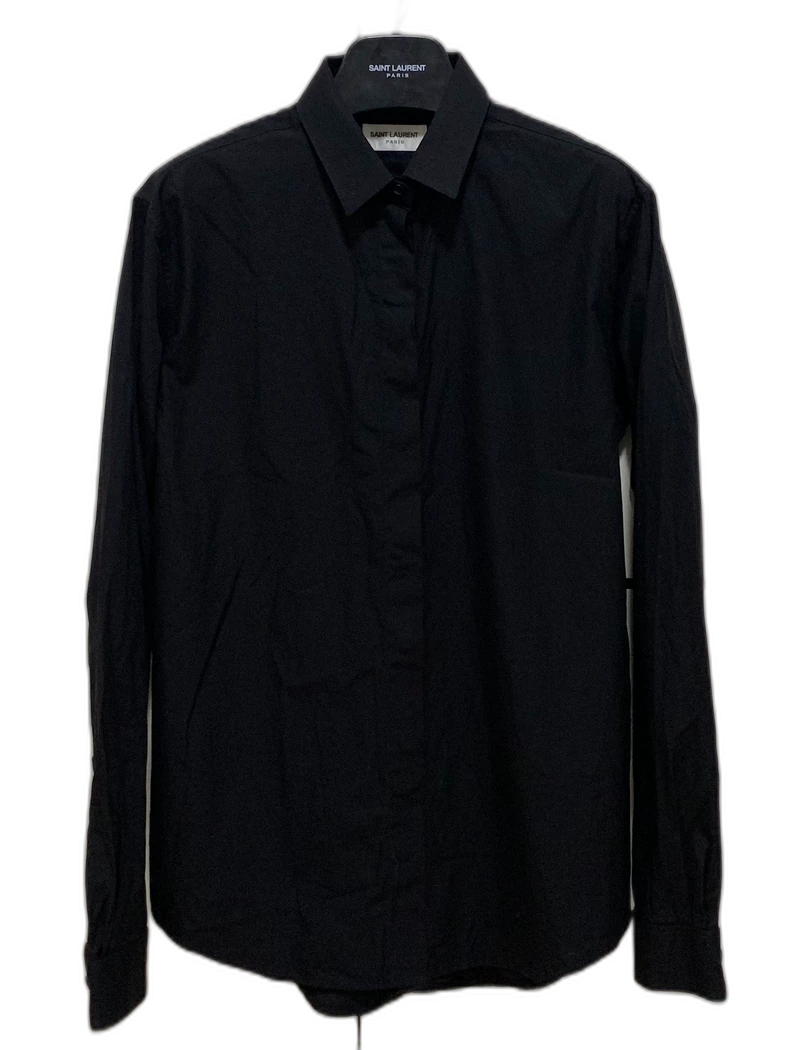 Saint Laurent Black Basic Shirt