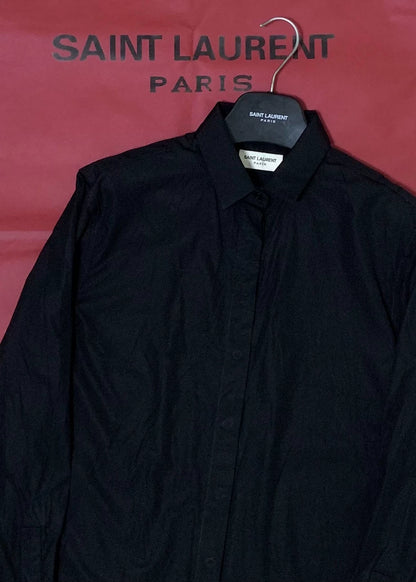 Saint Laurent Black Basic Shirt