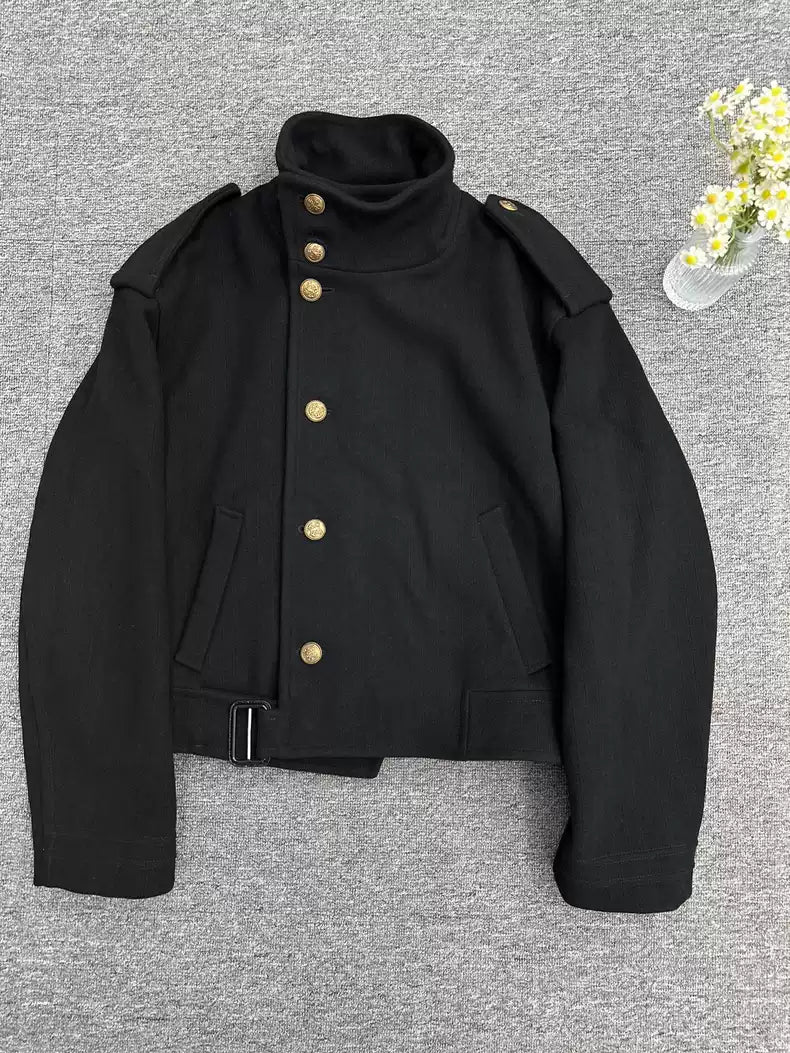 Saint Laurent slp22FW navy knight jacket