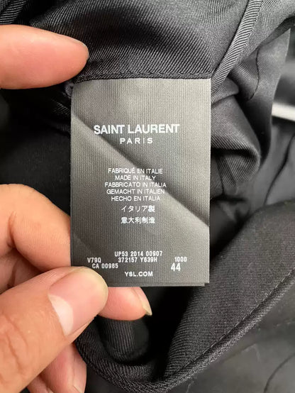 Saint laurent slp authentic 15 spring and summer catwalk poppy suit