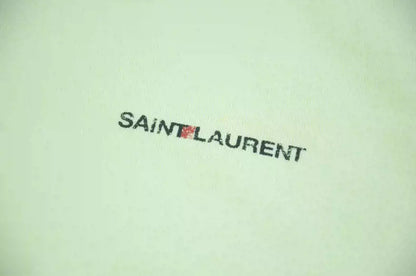 Saint Laurent logo sweater pullover coat