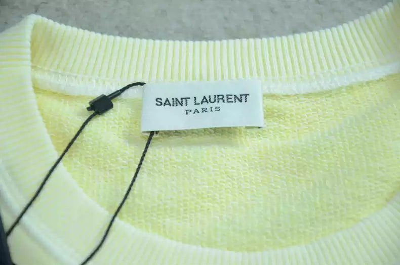 Saint Laurent logo sweater pullover coat