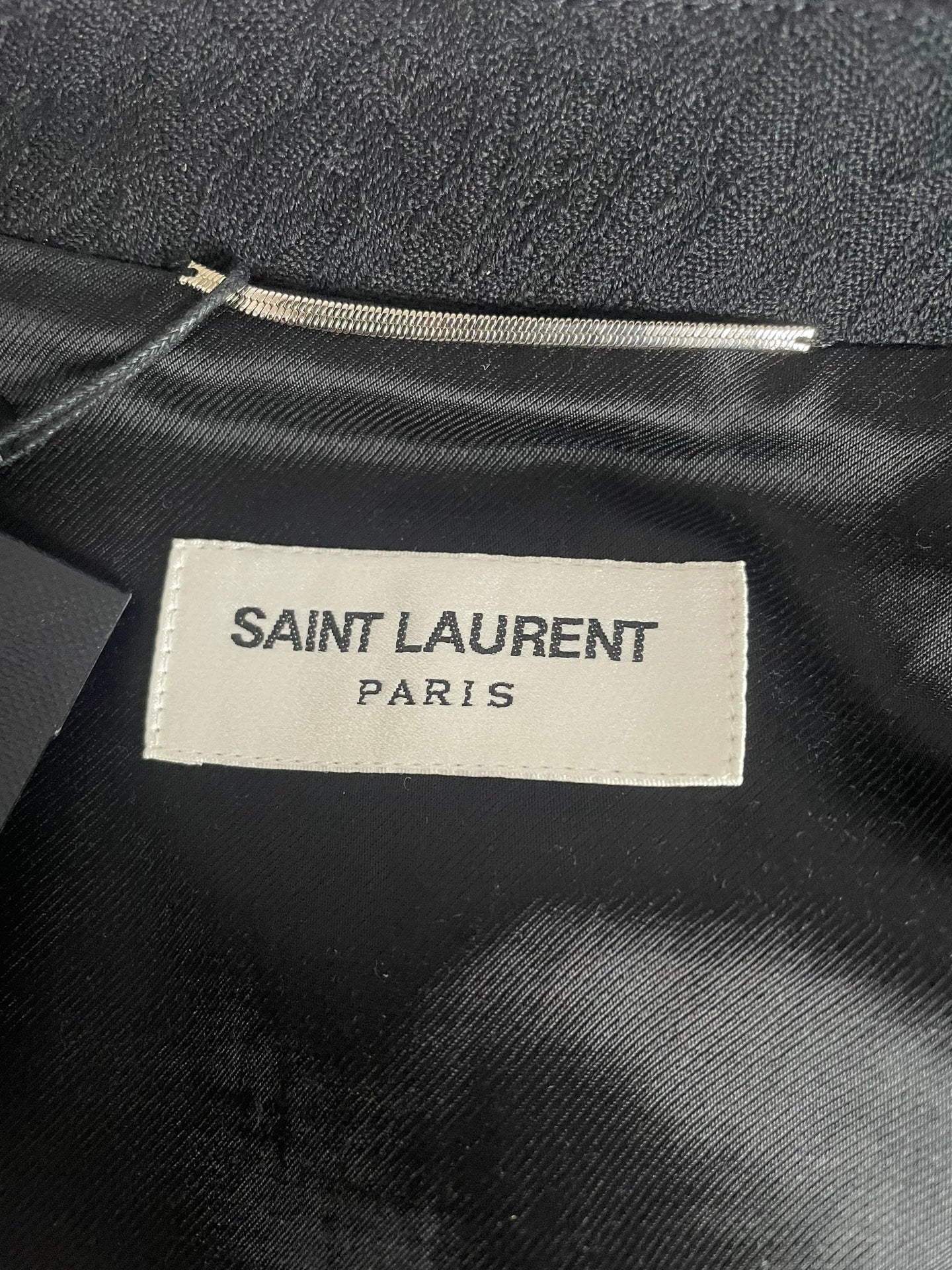 Saint Laurent Paris 2019 runway carved jacket