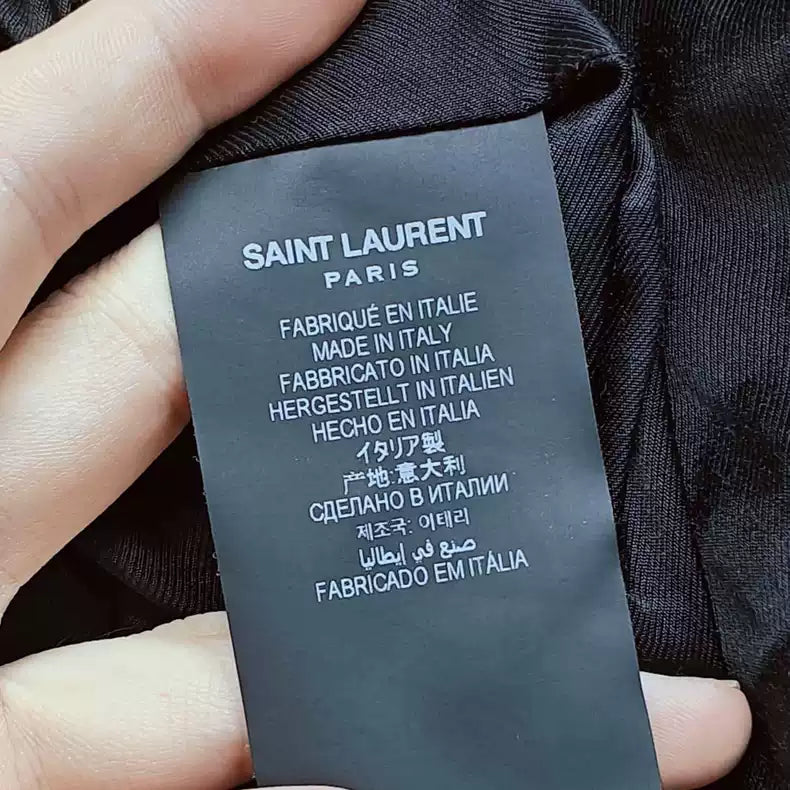 Saint Laurent Paris Baseball uniform