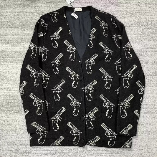 Saint Laurent Paris Pistol print jacket