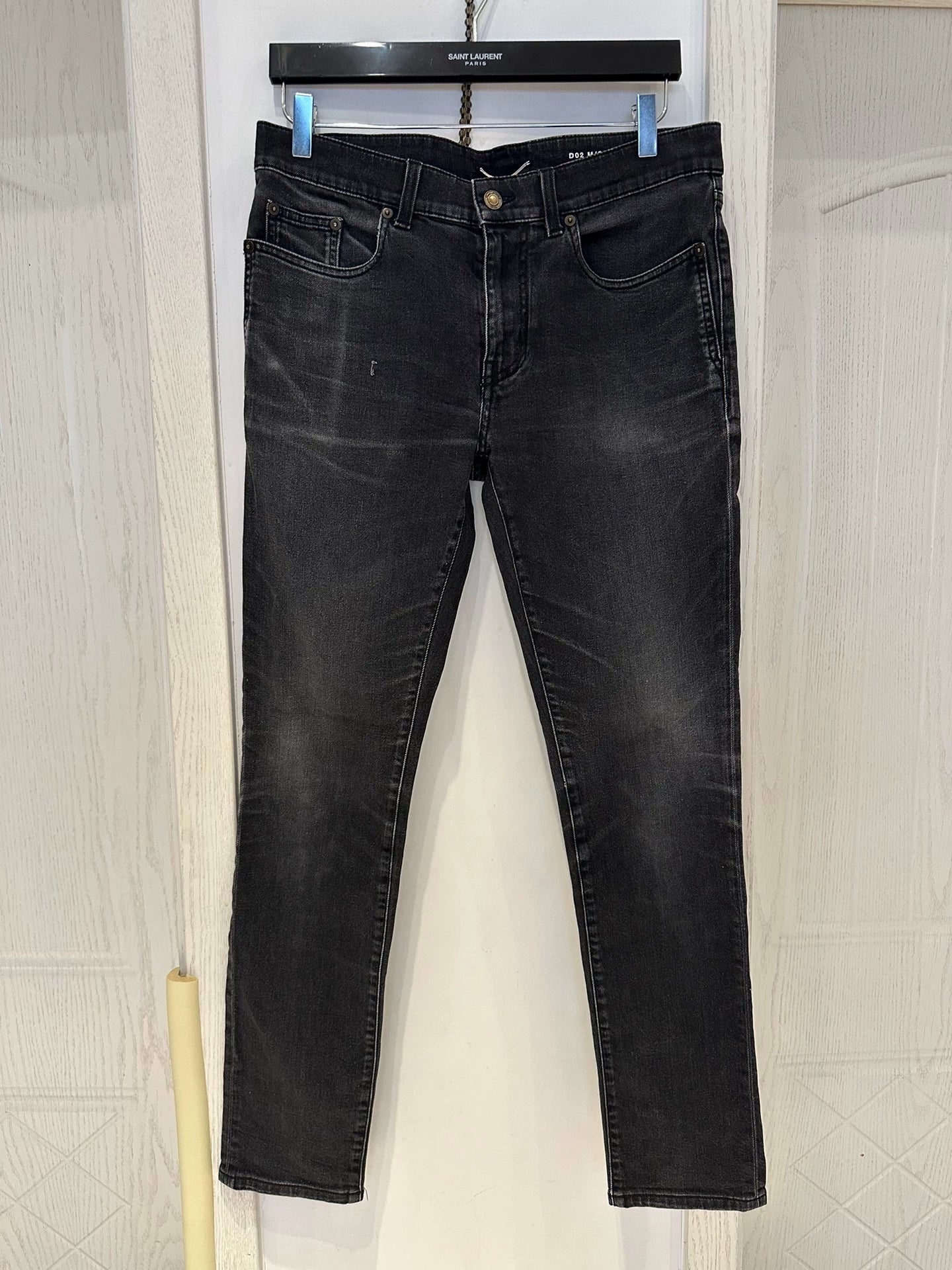 Saint Laurent Paris D02 black jeans