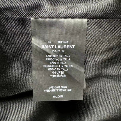 Saint Laurent Paris Black velvet jacket