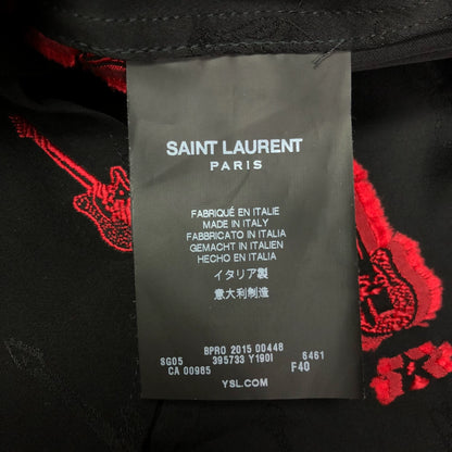 Saint Laurent Paris Black guitar shirt