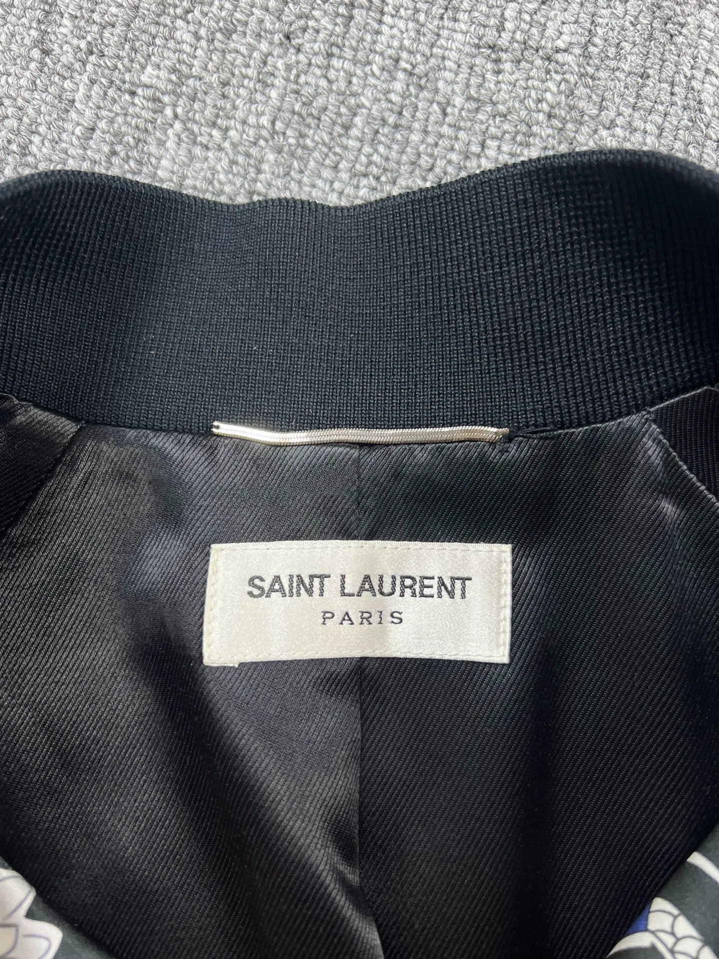 Saint Laurent Paris 16fw floral jacket