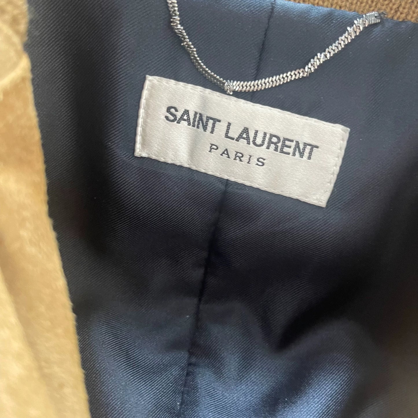 Saint Laurent Paris 14AW suede leather jacket