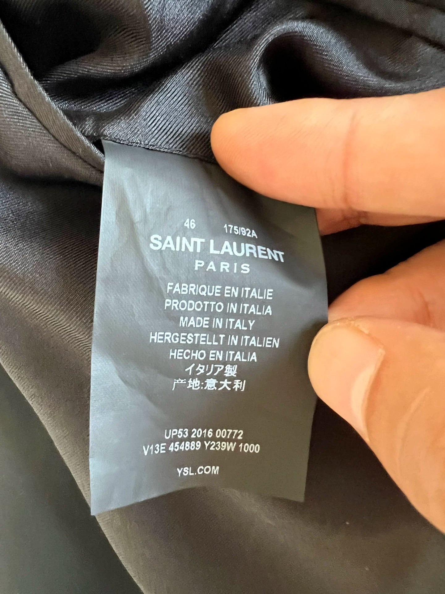 Saint Laurent Paris Western-style clothes