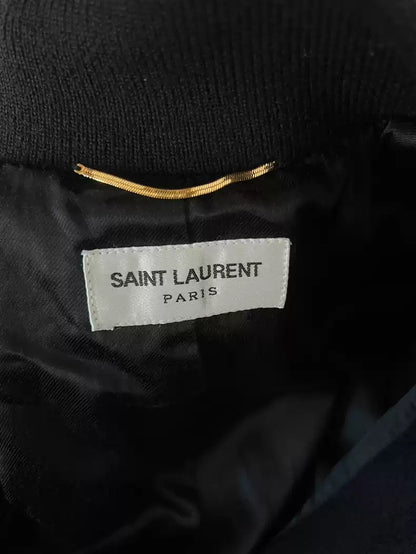 Saint Laurent Paris Wool baseball jacket