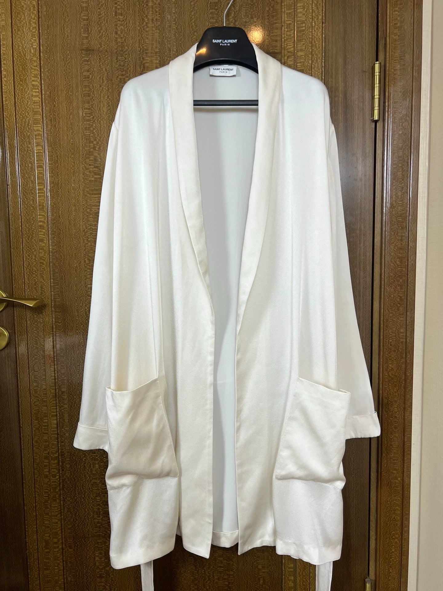 Saint Laurent Paris 23SS Waist Straw Robe Set