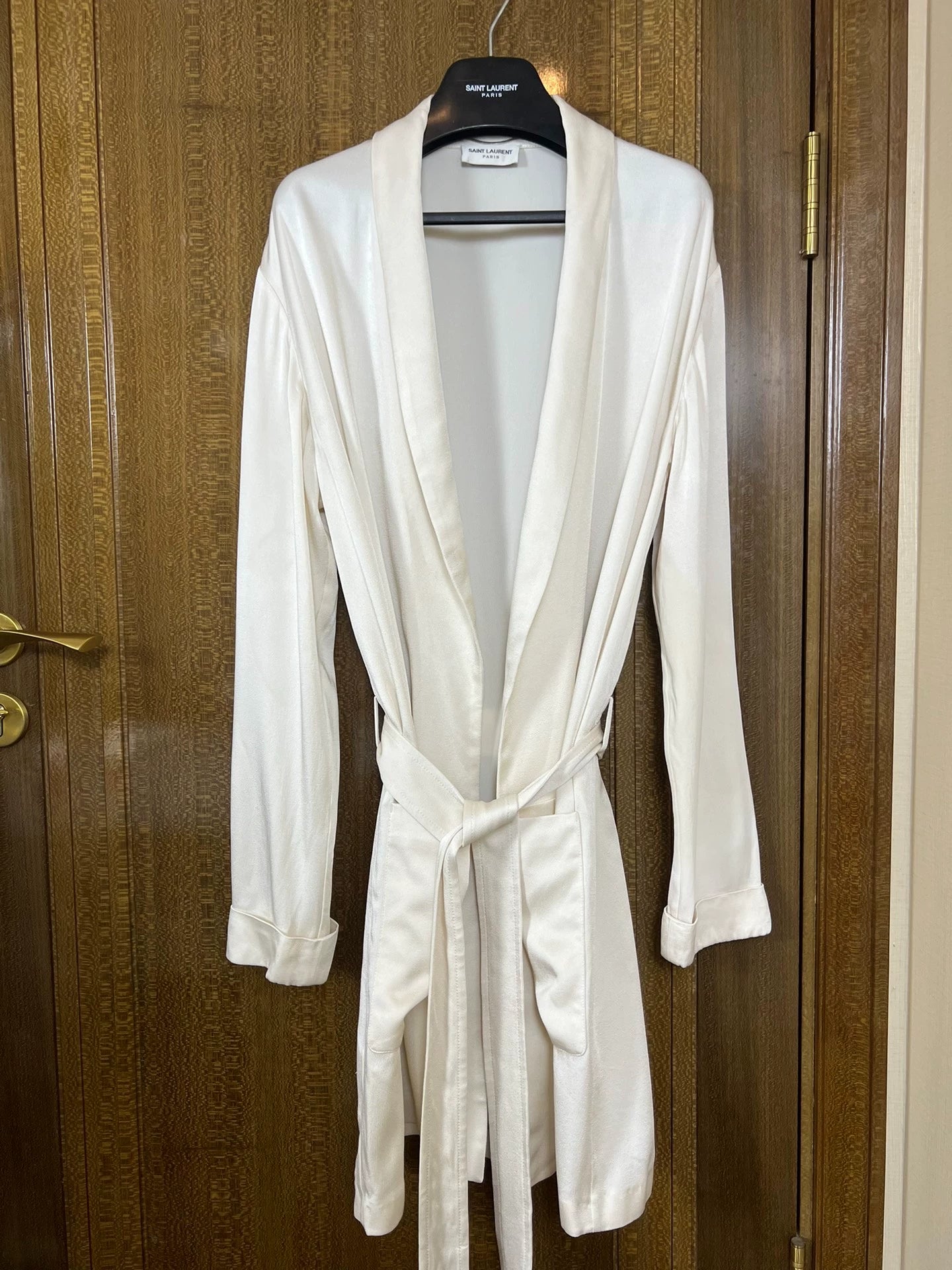 Saint Laurent Paris 23SS Waist Straw Robe Set