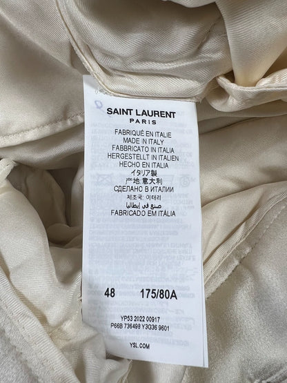 Saint Laurent Paris 23SS Waist Straw Robe Set