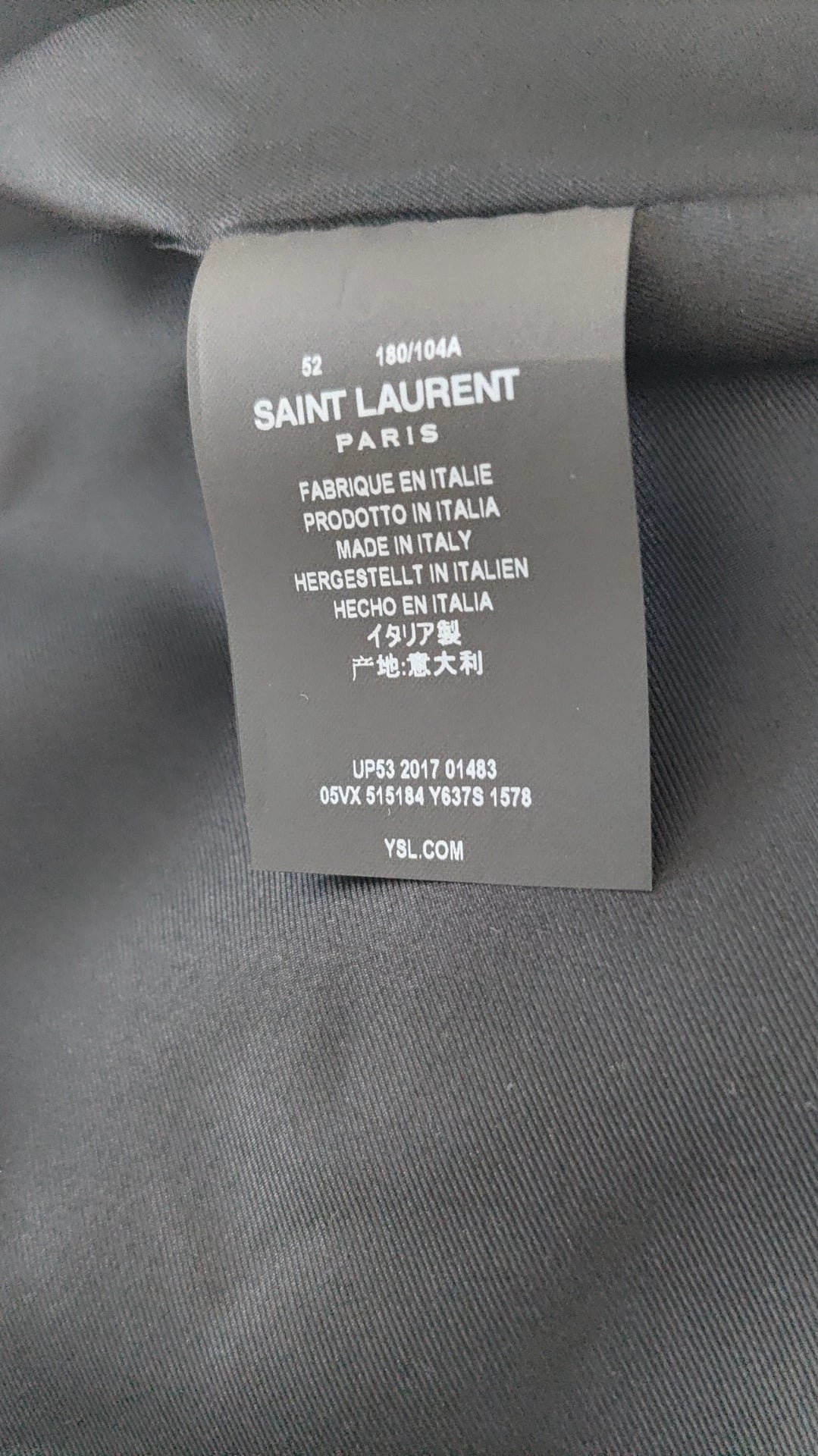 Saint Laurent ParisLeopard print jacket