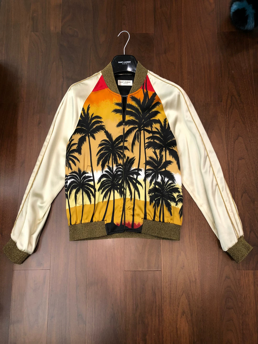 Saint Laurent ParisCoconut tree jacket