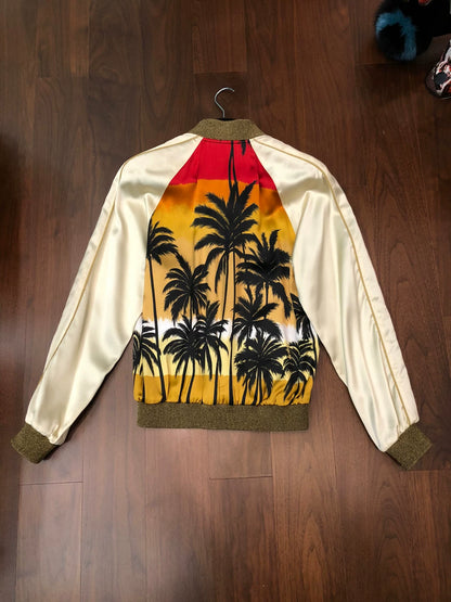 Saint Laurent ParisCoconut tree jacket