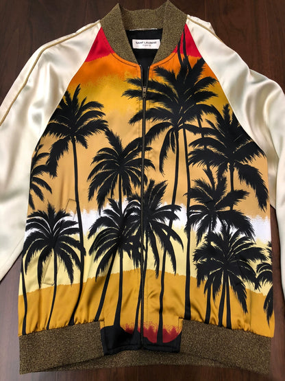 Saint Laurent ParisCoconut tree jacket