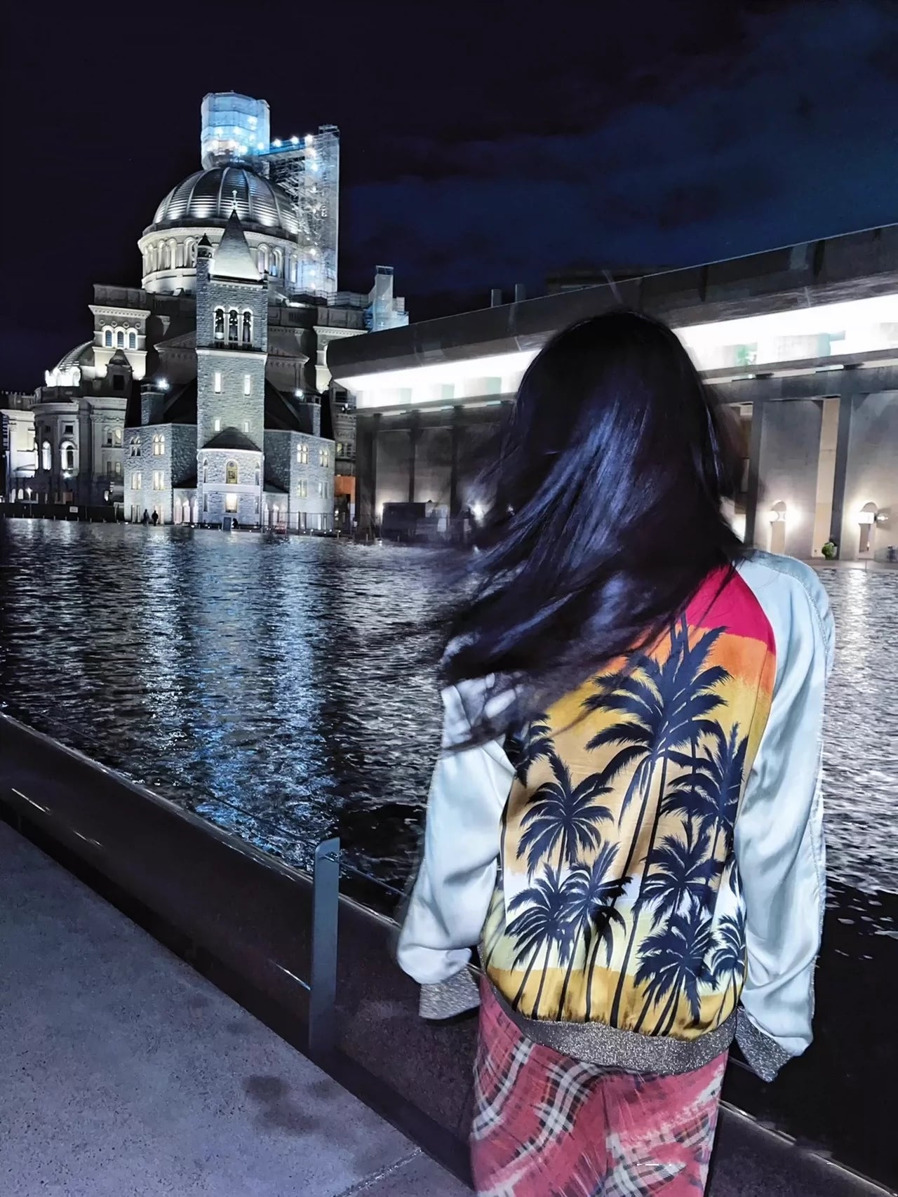 Saint Laurent ParisCoconut tree jacket