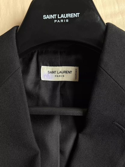 Saint Laurent Paris Smoking flat collar suit