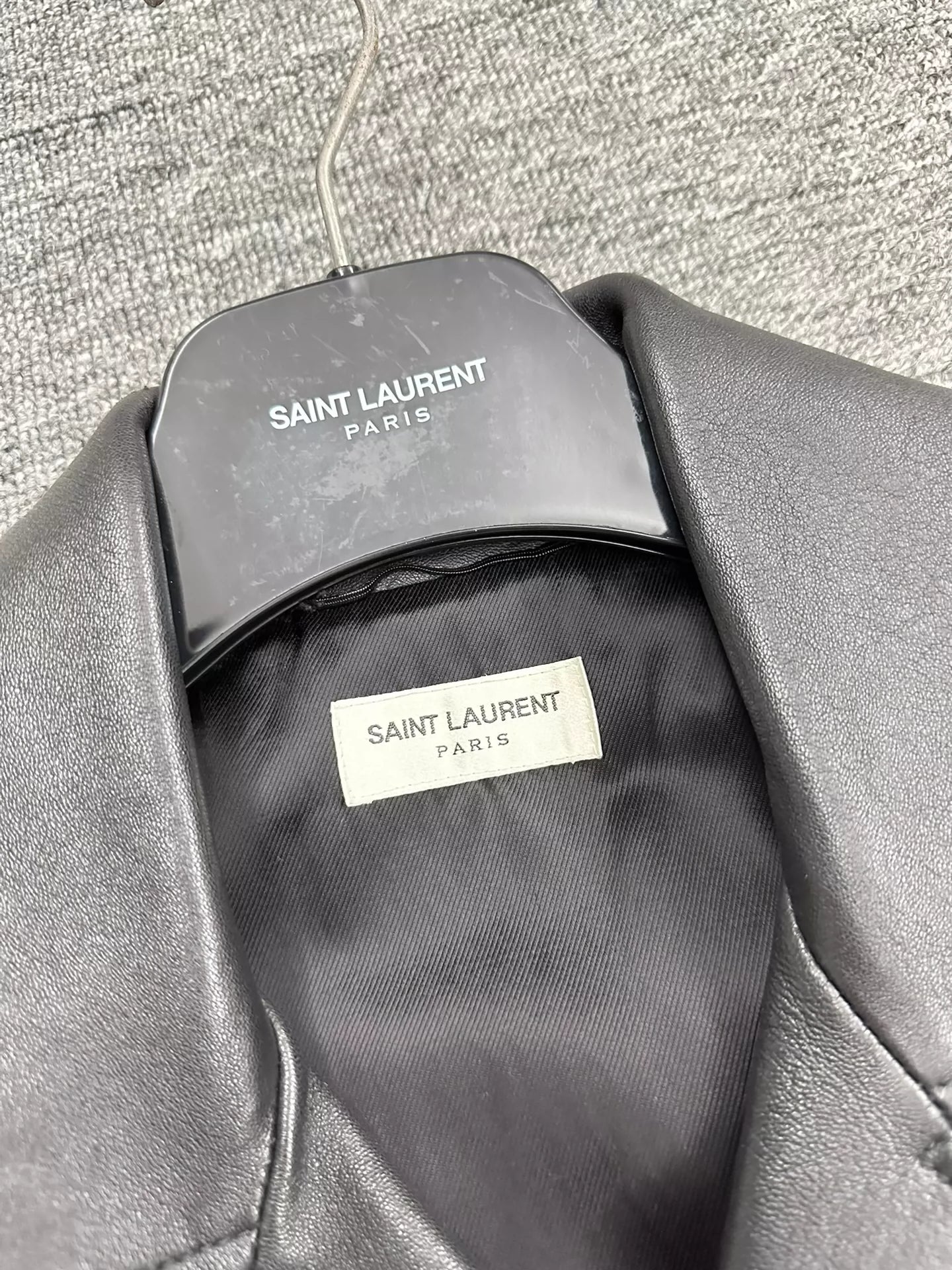 Saint Laurent ParisTassel leather jacket