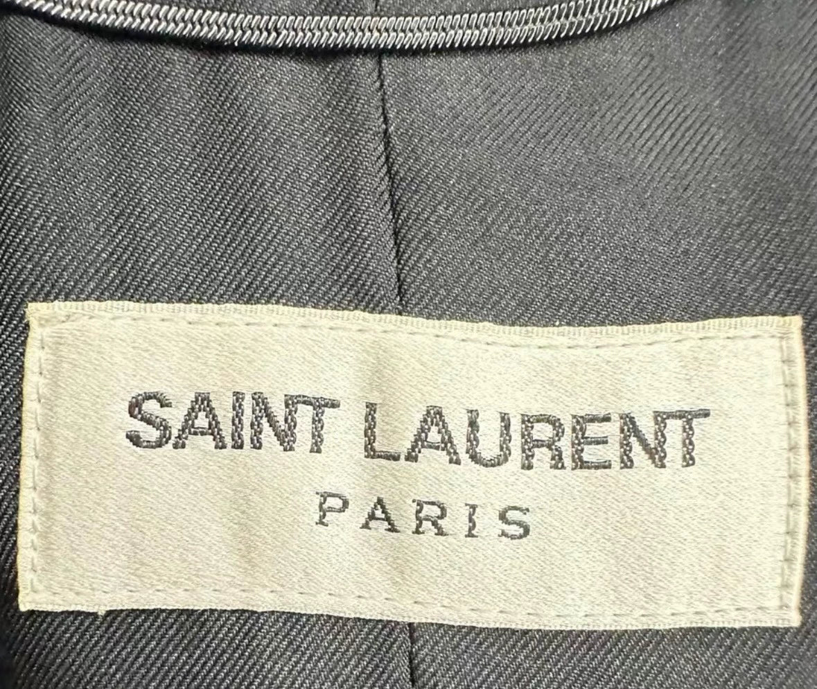 Saint Laurent Paris16fw Daming sword collar suit jacket