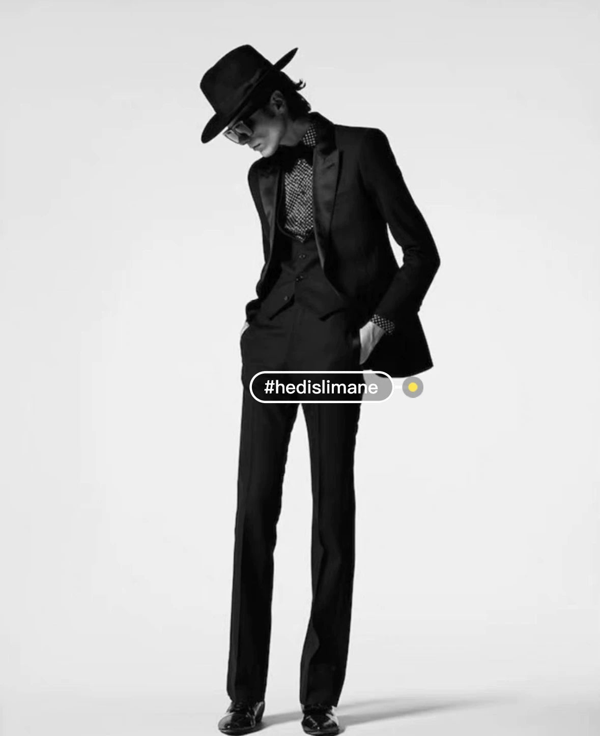 Saint Laurent Paris16fw Daming sword collar suit jacket