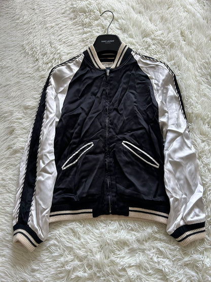 Saint Laurent ParisBloodtooth baseball jacket