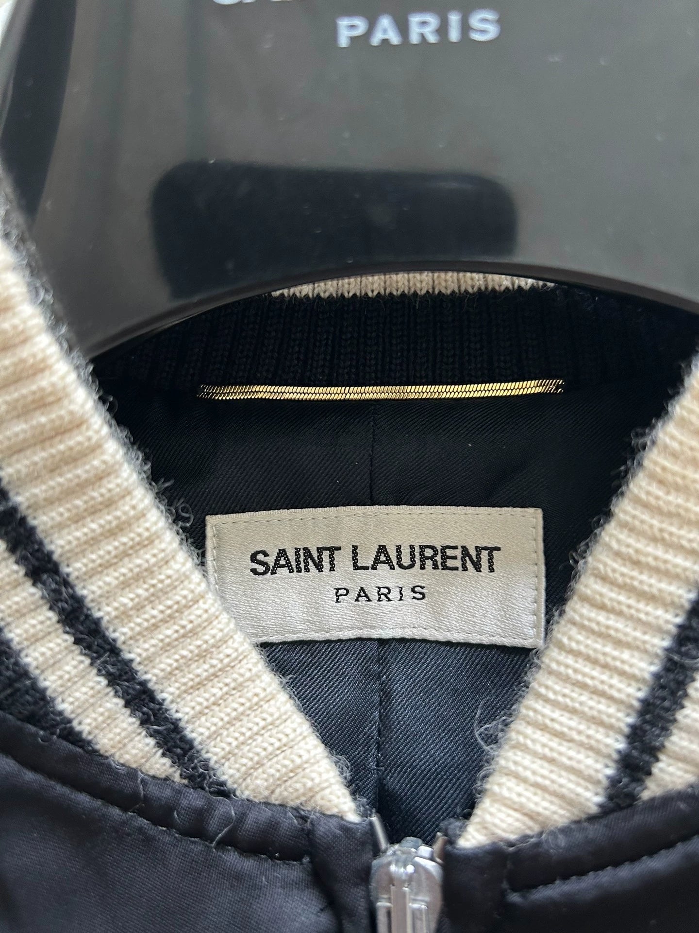 Saint Laurent ParisBloodtooth baseball jacket