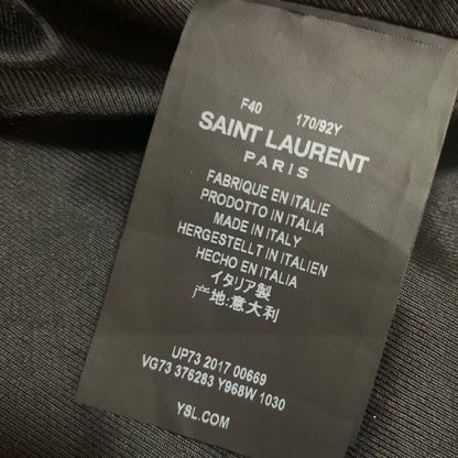 Saint Laurent Paris baseball jacket