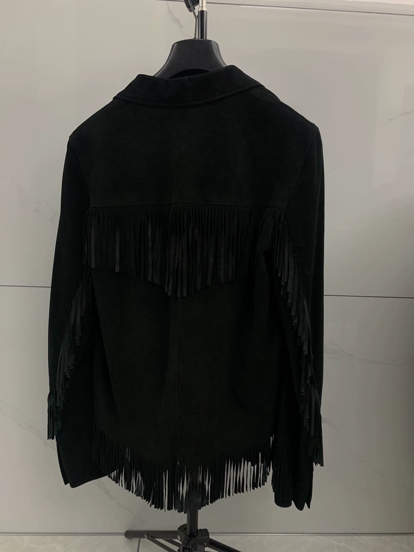 Saint Laurent Paris Tassel leather jacket