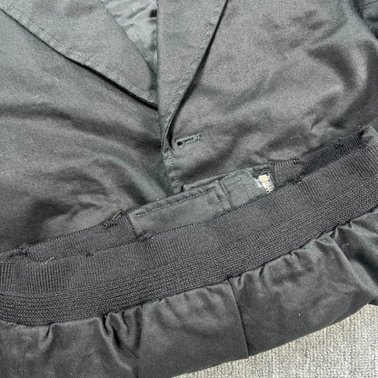 Saint Laurent Paris19ss sword collar pilot jacket