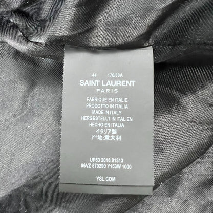 Saint Laurent Paris19ss sword collar pilot jacket