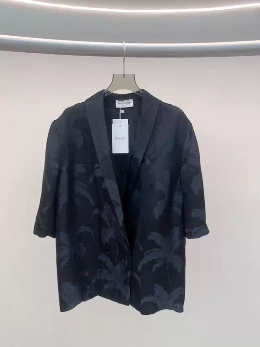 Saint Laurent Paris Black silk shirt