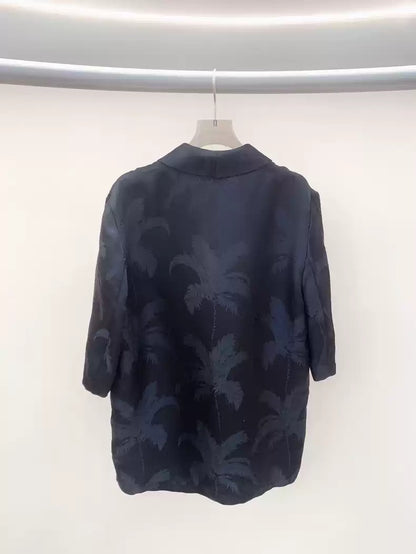 Saint Laurent Paris Black silk shirt