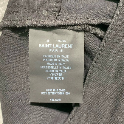 Saint Laurent Paris black jean