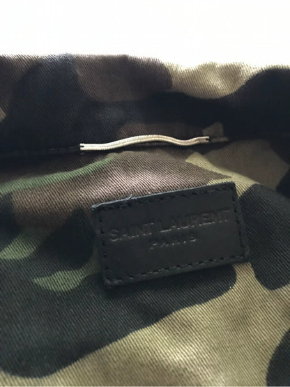 Saint Laurent Paris Camouflage jacket