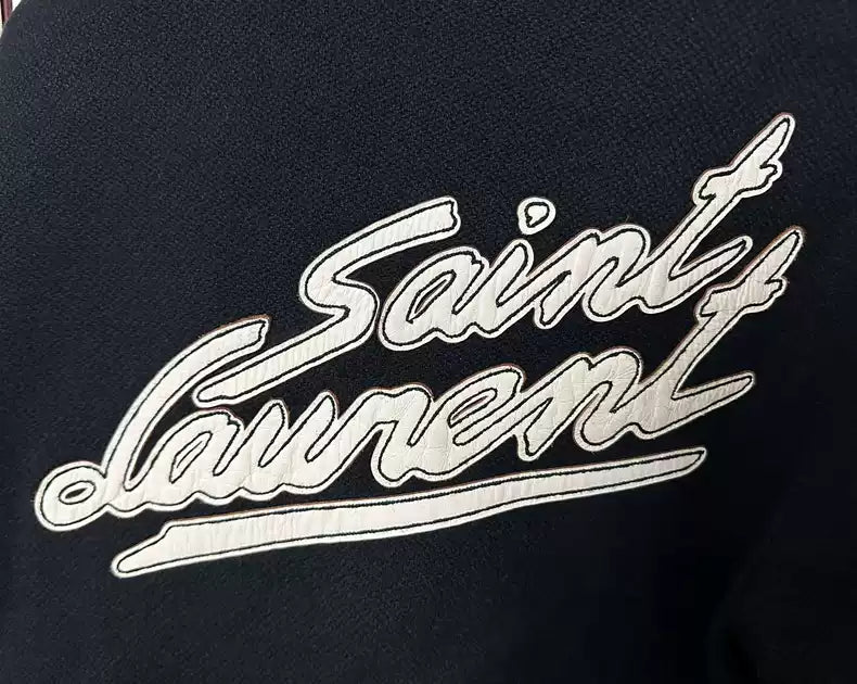 Saint Laurent Paris baseball uniform