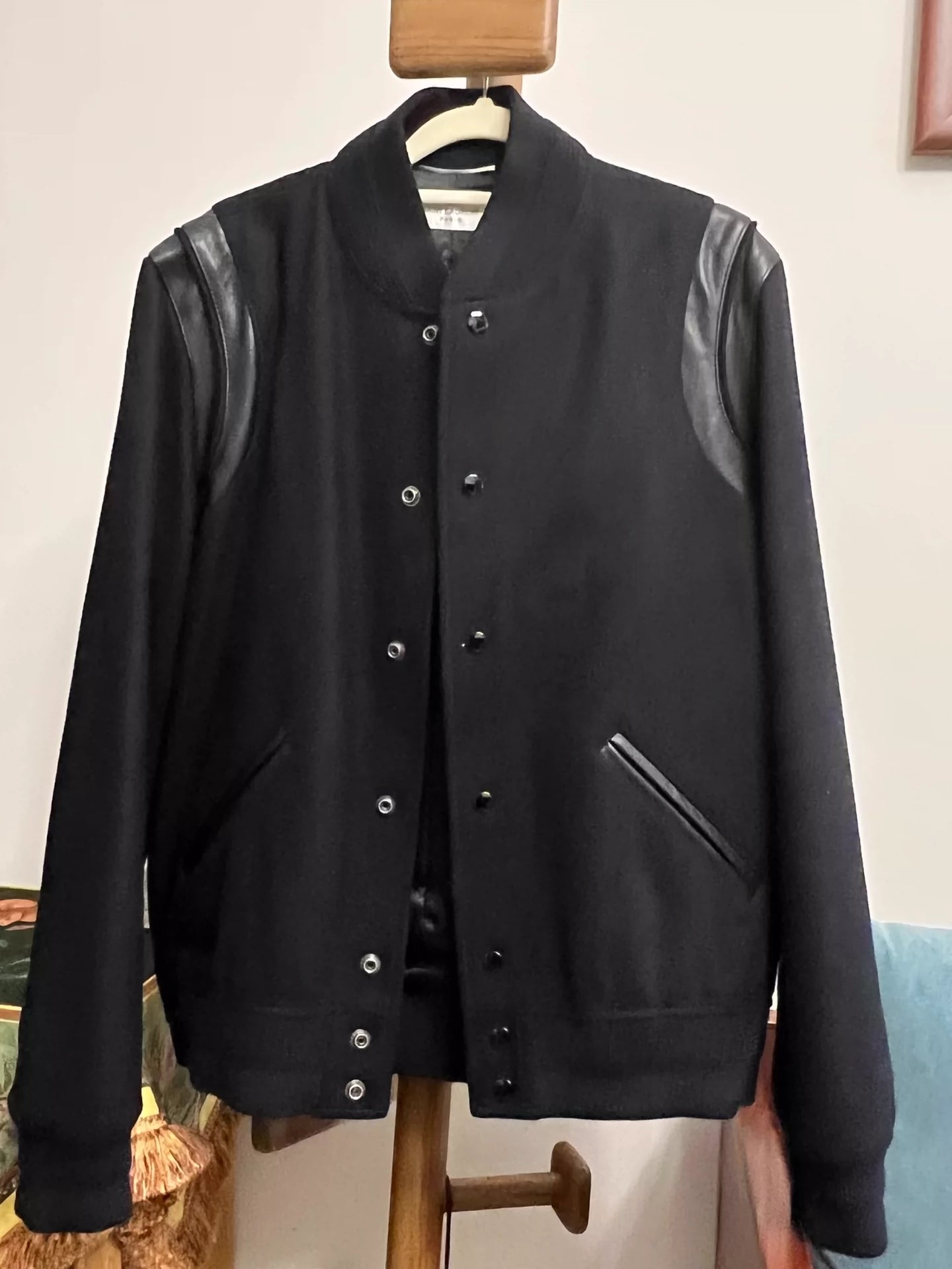 Saint Laurent Paris Baseball jacket