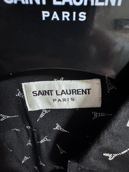 Saint Laurent Paris Paris Tower shirt