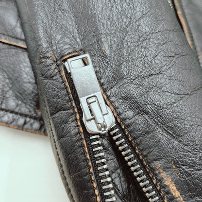 Saint Laurent Paris Zipper leather jacket