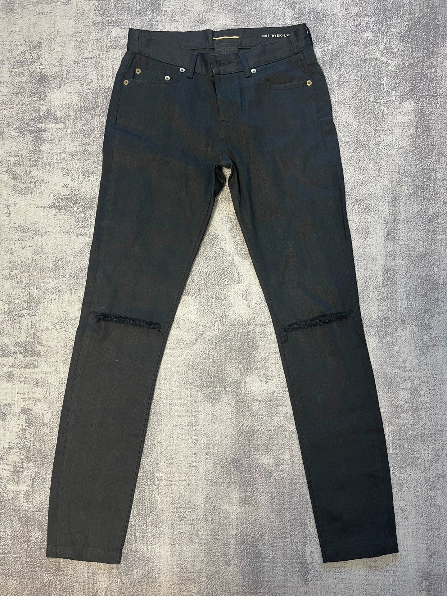 Saint Laurent Paris Destructive style jeans