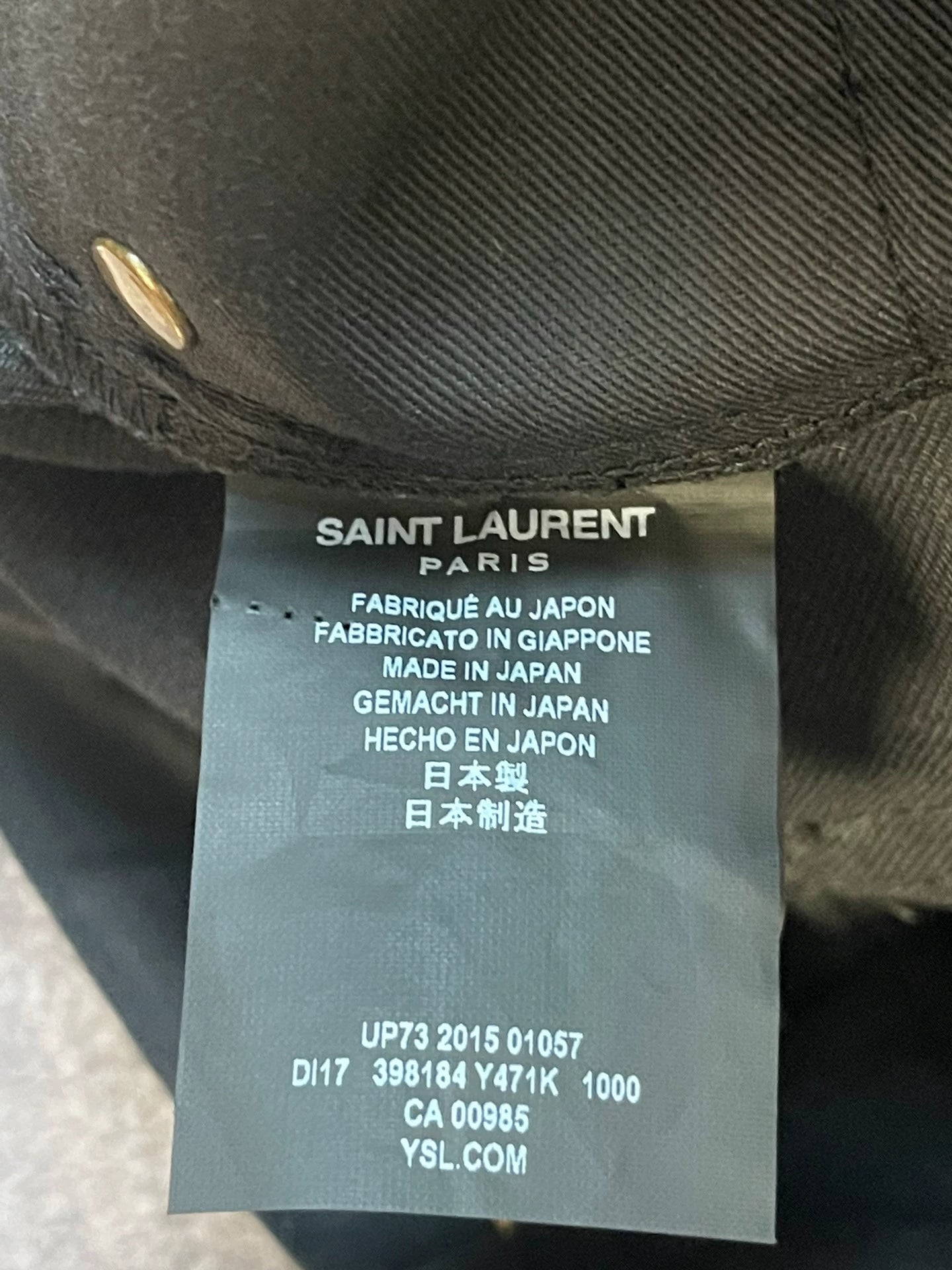 Saint Laurent Paris Destructive style jeans