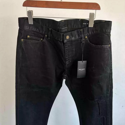 Saint Laurent Paris Washing damages jeans