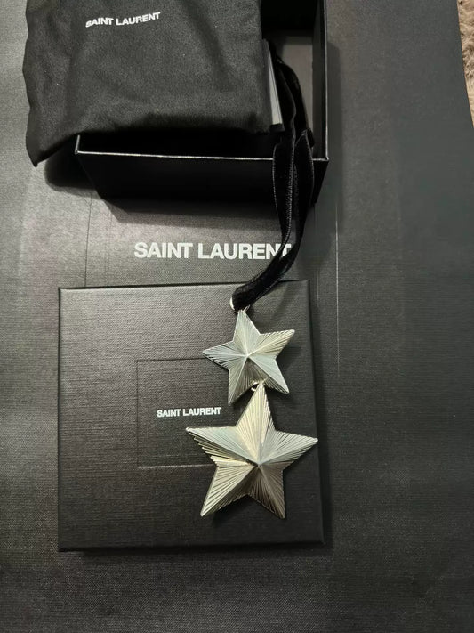 Saint Laurent show stars pendant