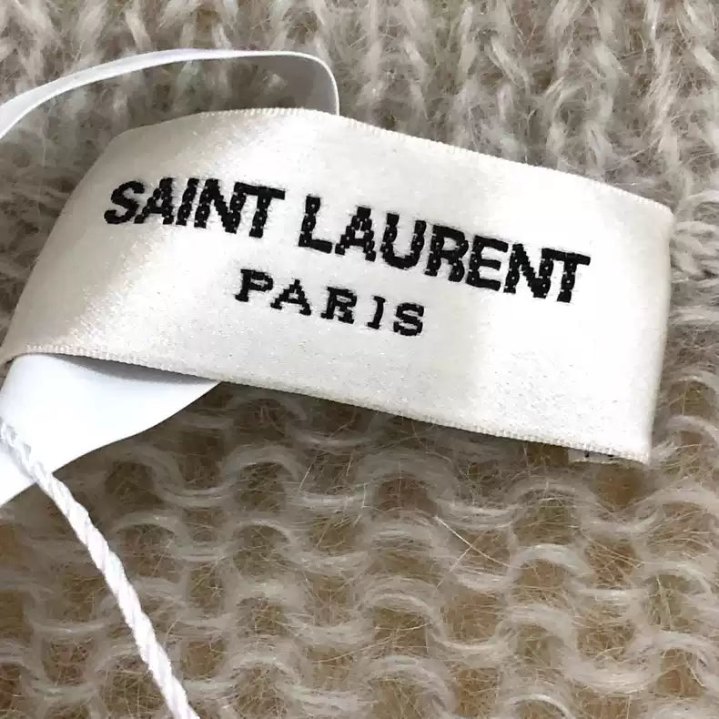 Saint Laurent Paris V-neck sweater jacket