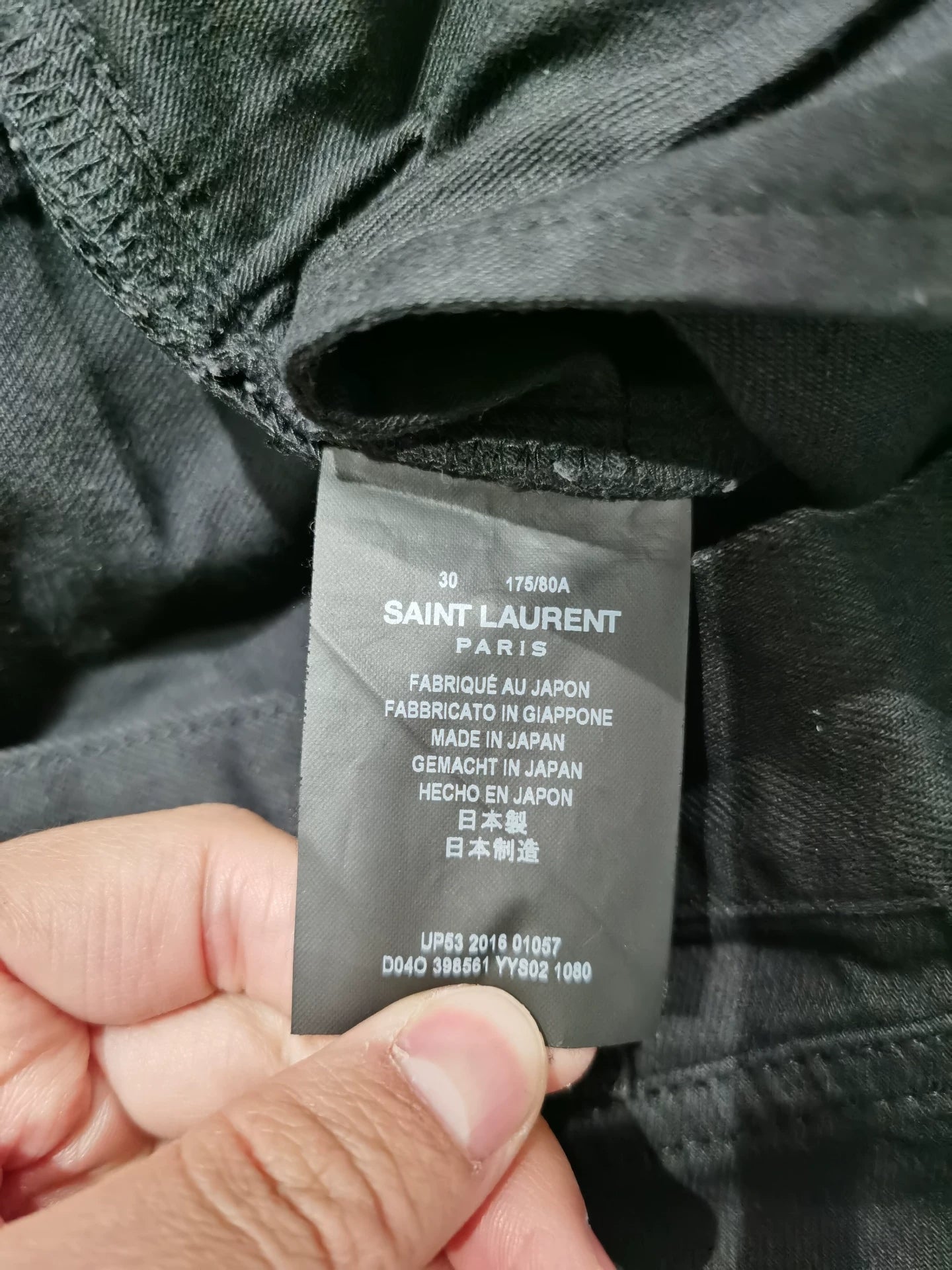 Saint Laurent Paris slim fit