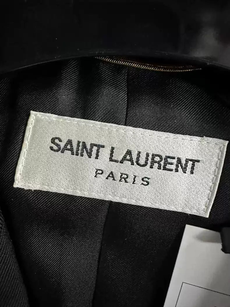 Saint Laurent Paris Show off suit