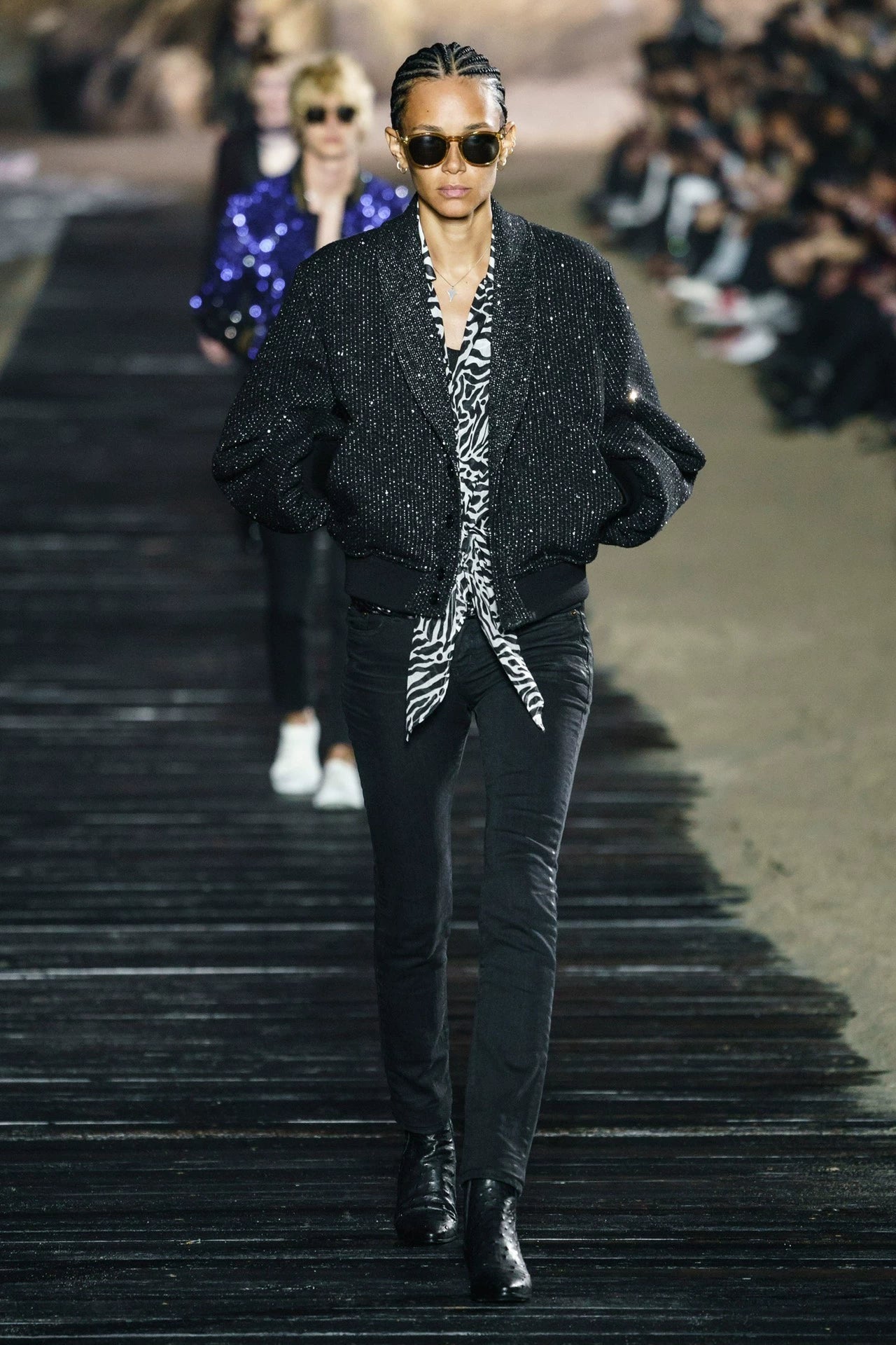 Saint Laurent Paris20ss Starry Sky Jacket